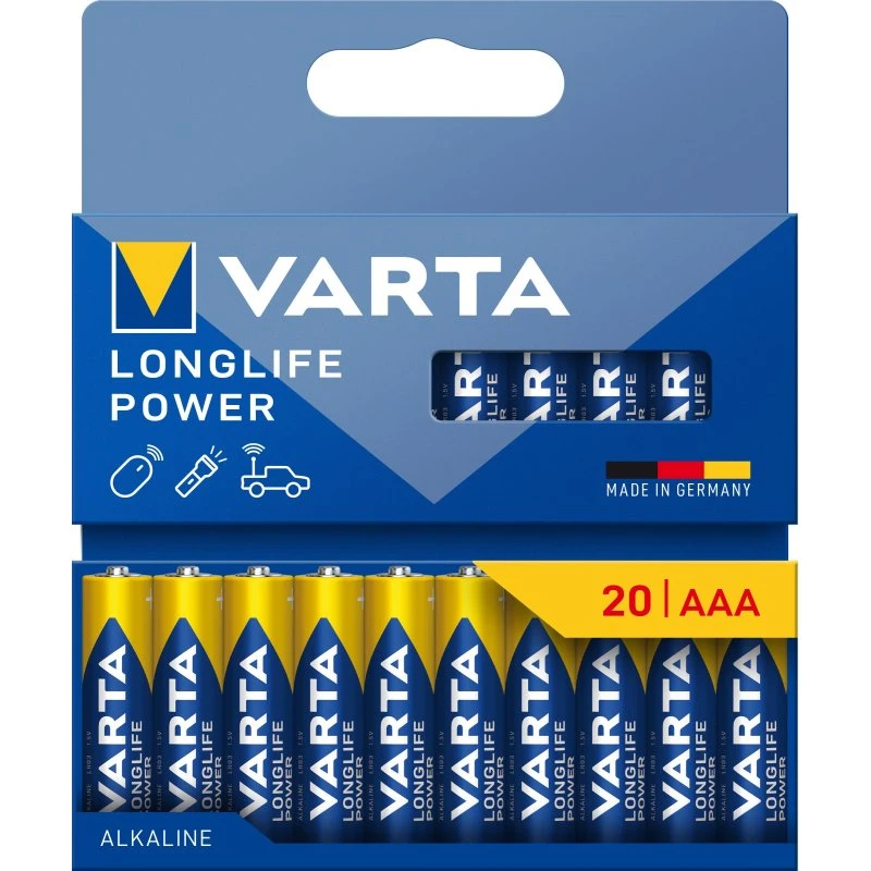 Varta Longlife Power AAA 20-pak