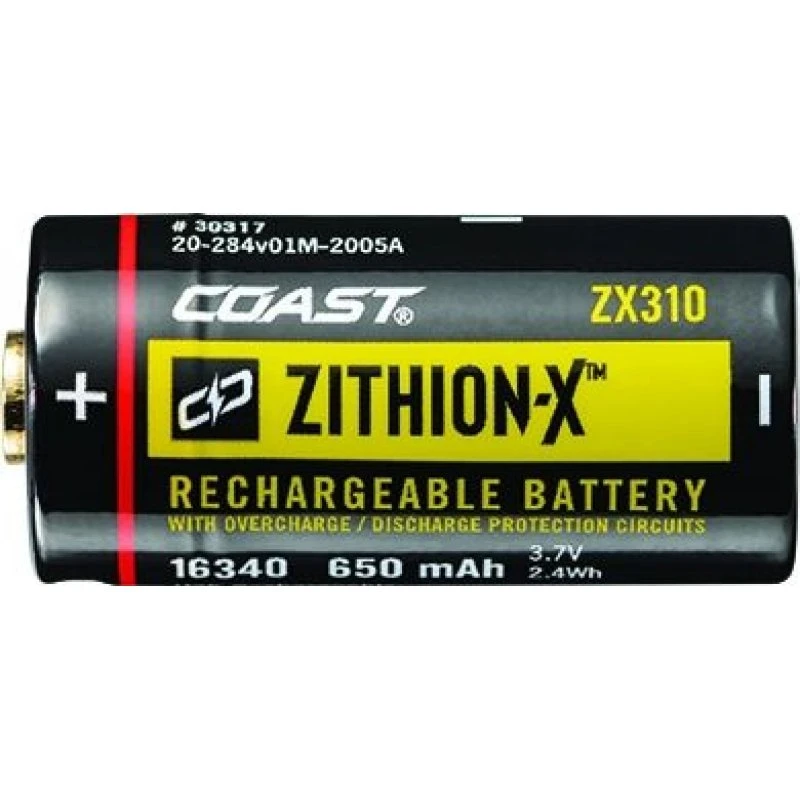 COAST Zithion-x ZX310 genopladeligt batteri til XP6R/XPH25R