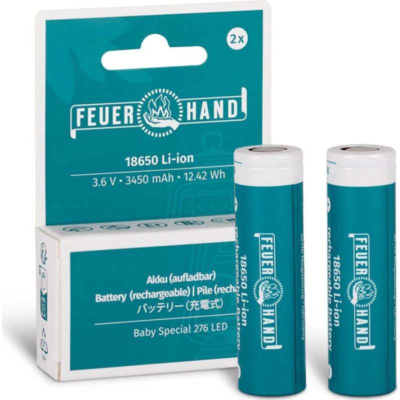 Feuerhand 18650 batteri til Baby Special 276 LED – 2 stk