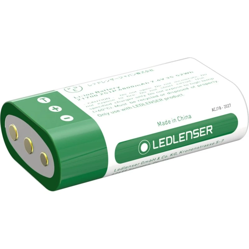 LEDLenser 2x 21700 Li-ion Genopladeligt Batteri