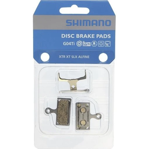 Shimano G04Ti Metal bremseklodser til XTR/XT/SLX/Alfine