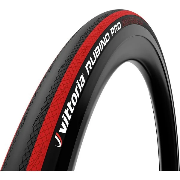 Vittoria Rubino Pro G2 700x25c Foldet - Rød/Sort