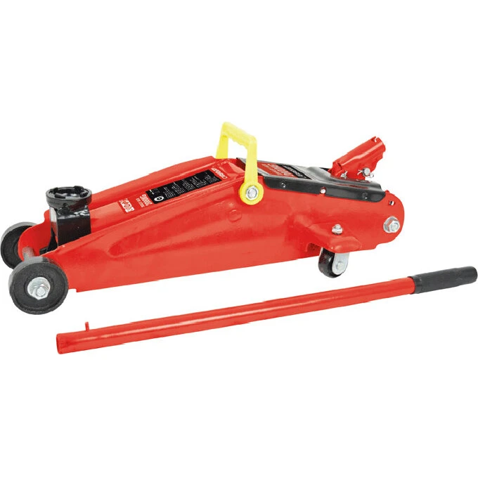 Donkraft 2 ton rød - hydraulisk værkstedsdonkraft