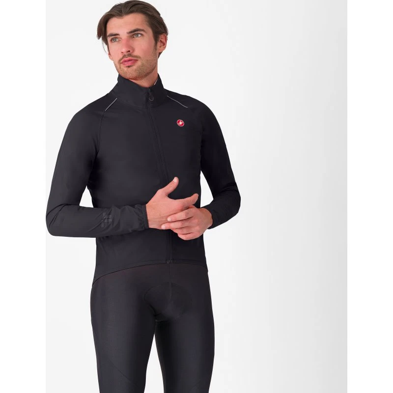 Castelli Emergency 3 regnjakke – Light Black