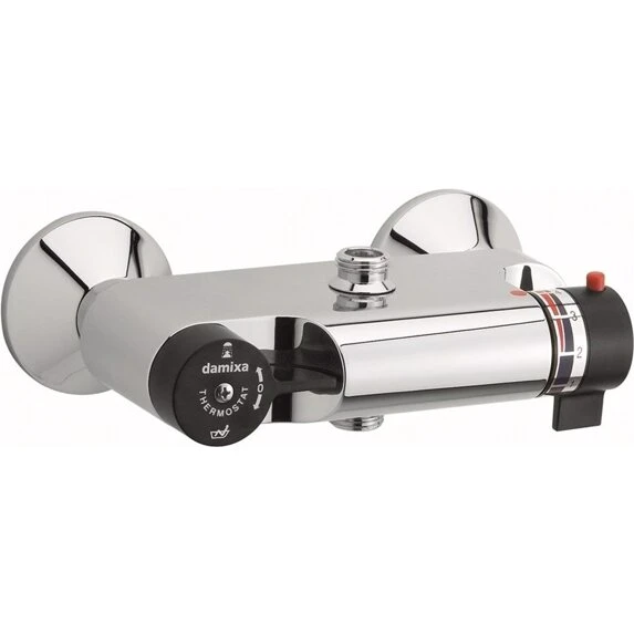 Damixa TMC termostat til kar/brus, krom, 12 L/min