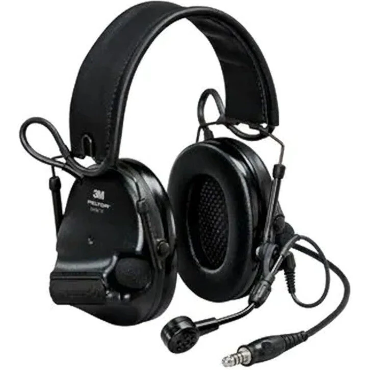 3M Peltor ComTac XPI Høreværn m. mikrofon 28 dB – Sort