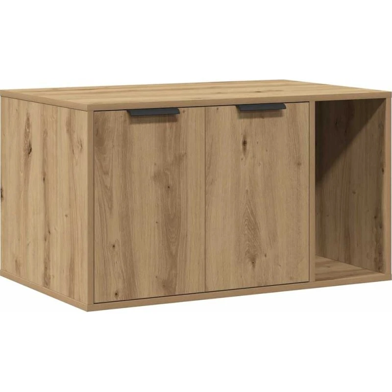 Toiletskjuler til kattebakke 80x50x45 cm – kunsteg