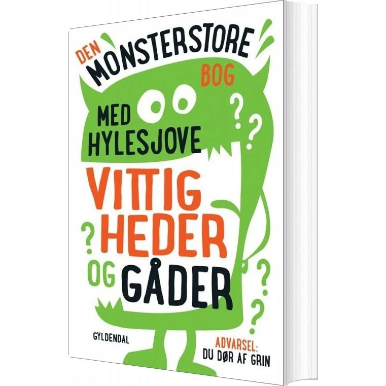 Den monsterstore bog med hylesjove vittigheder og gåder