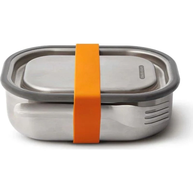 Black+Blum Rustfri Madkasse 600 ml - Orange Str.