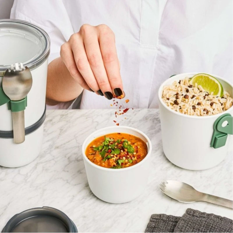 Black+Blum Lunch Pot Original White Olive (300/600/900 ml)