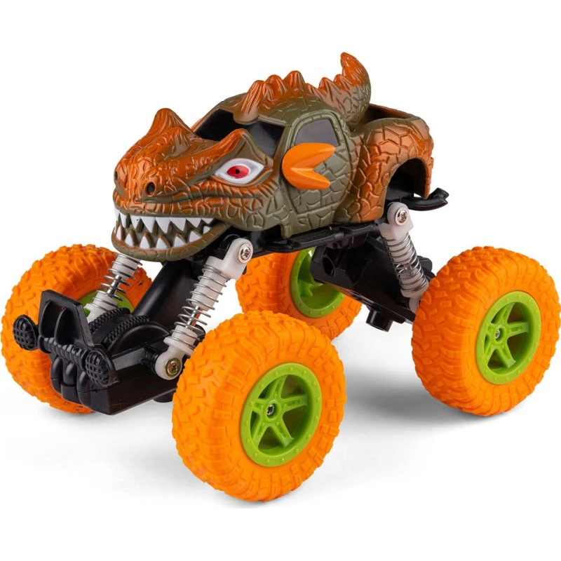 Speedcar Dinotruck 4x4 med Pull Back – 1:28 legetøjslastbil