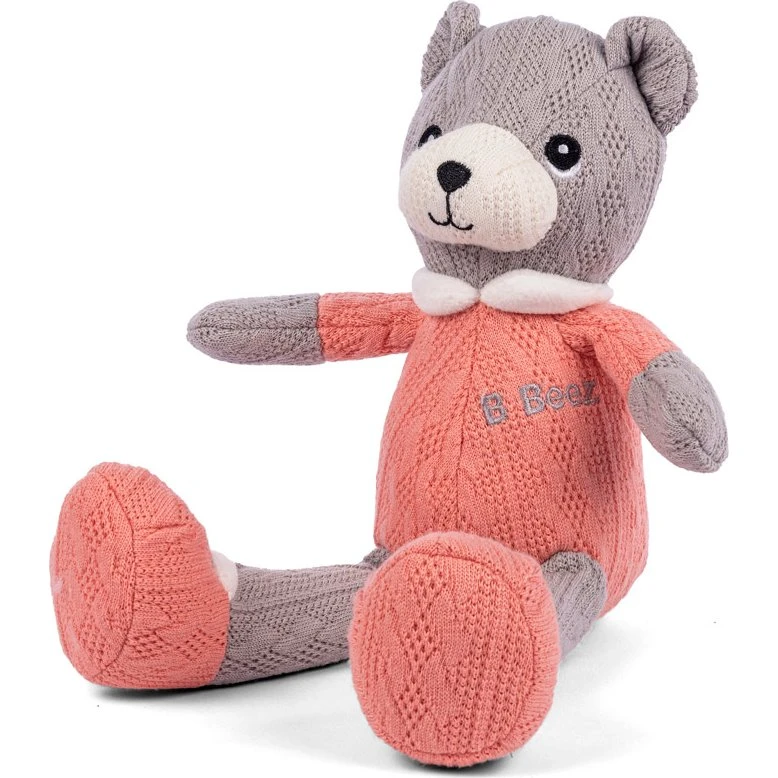 B Beez Strikbamse 20 cm – Pink/Grå