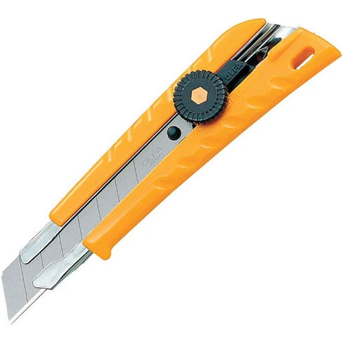 OLFA L-1 18 mm bræk-af kniv med skruelås