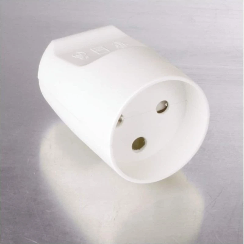 NQ Forlængerled m. blindhul, jord – hvid