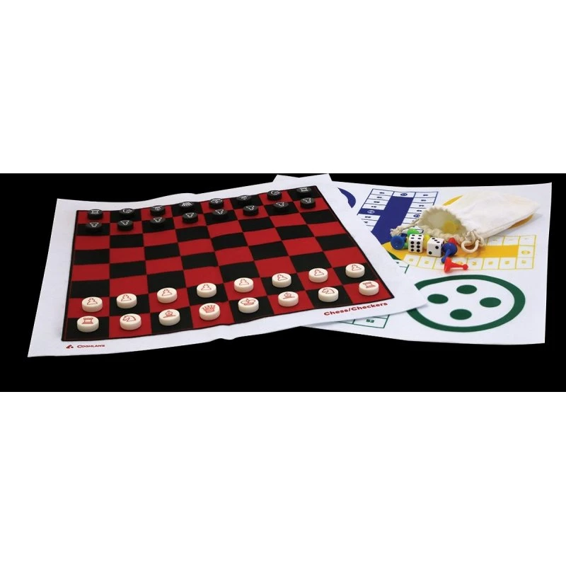 Coghlans 3-i-1 Game Roll – Rejse- og Friluftsspil