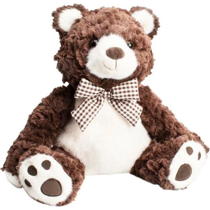 Bamse bjørn med butterfly 25 cm - blød og krammevenlig