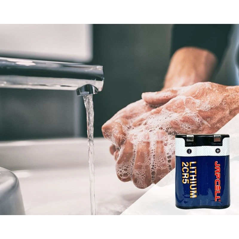 Japcell 2CR5 lithiumbatteri til Oras - 100 stk.