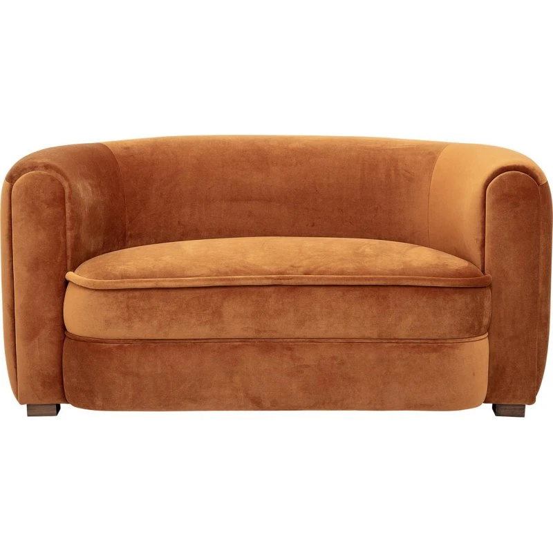 Malala sofa, brun polyester – Creative Collection