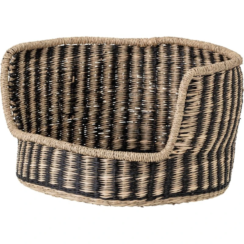 BLOOMINGVILLE Lenina Hundekurv i søgræs og sort