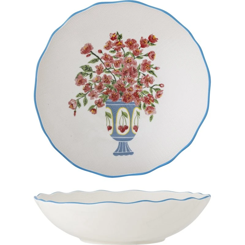 Bloomingville Dorothy skål Ø28 - blå stentøj