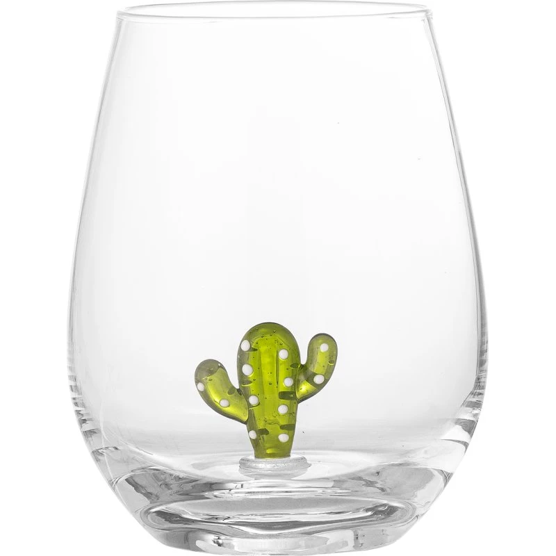 Bloomingville Misa drikkeglas 56 cl med kaktus