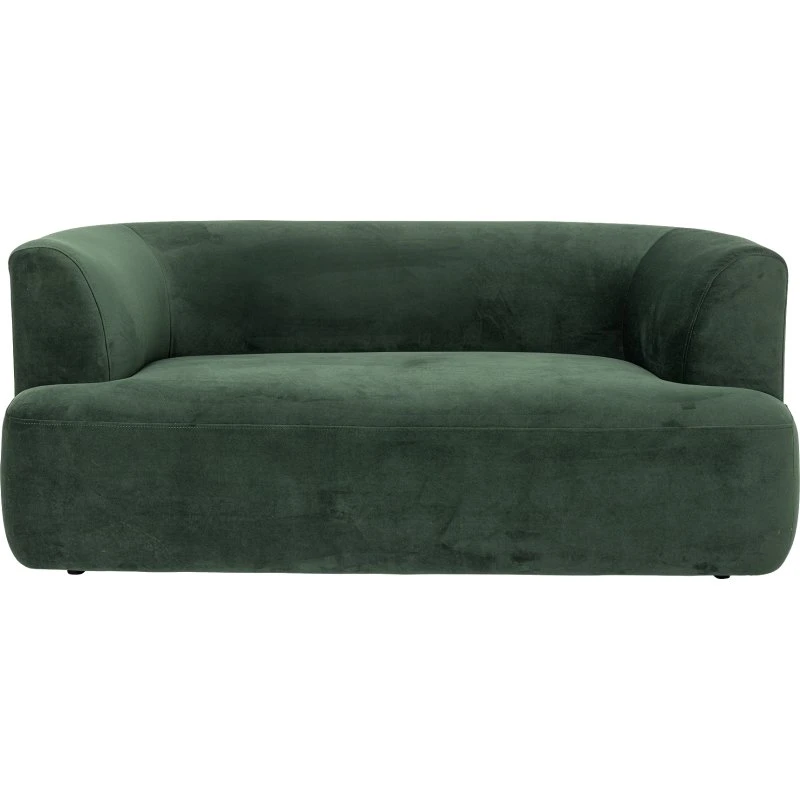 Bloomingville Morgan sofa – grøn velour 165x84 cm