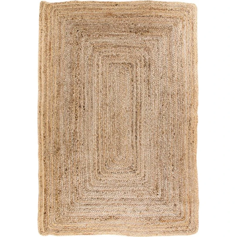 Bombay rektangulært flettet tæppe 90x60 cm