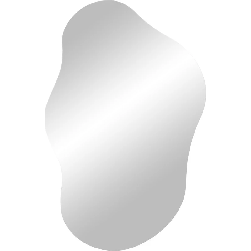 Palermo vægspejl 40x60 cm – organisk aluminium