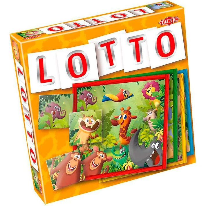Jungle Lotto - Billedlotteri til børn (3+)