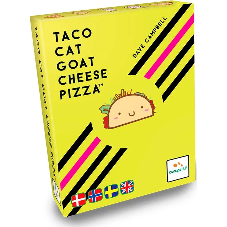Taco Cat Goat Cheese Pizza - Sjovt kortspil (Nordisk)