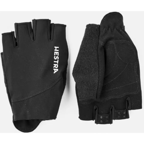 Hestra Spiro Short cykelhandsker - korte fingre, sort