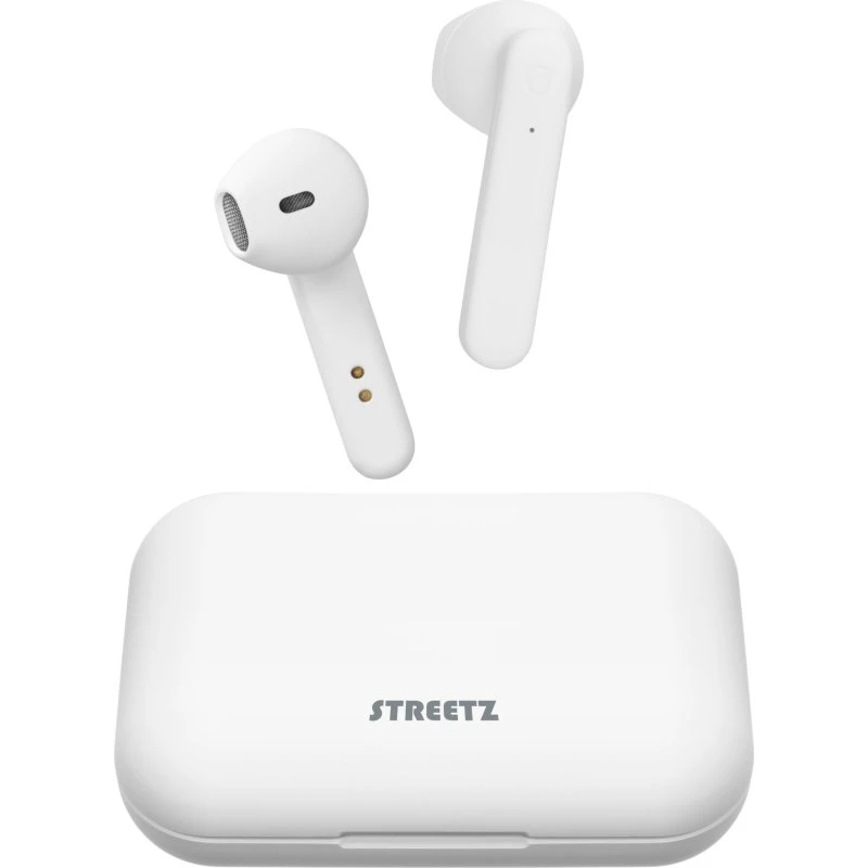 Streetz TWS-105 True Wireless øretelefoner - Mat hvid