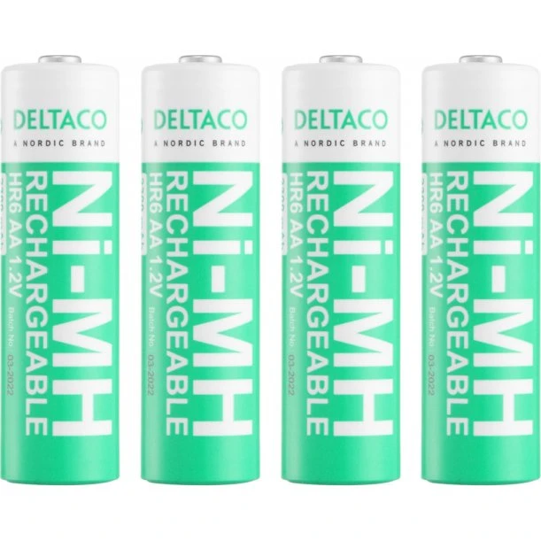 Deltaco Ultimate Ni-MH AA/LR6 2300mAh 4-pak