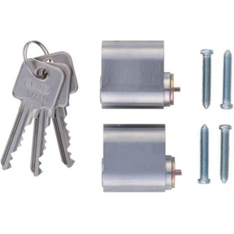 ABUS GDS oval sampak 2 cylindre, grå