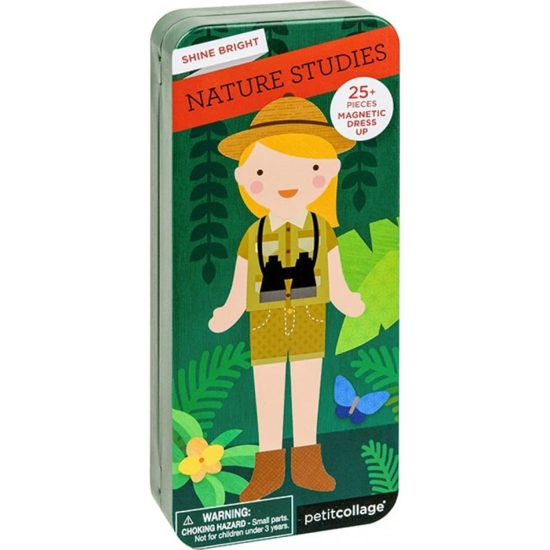 Petit Collage Mini Magnetic Dress-up - Nature