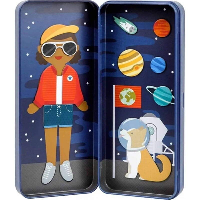 Petit Collage Mini Magnetic Dress-up Space