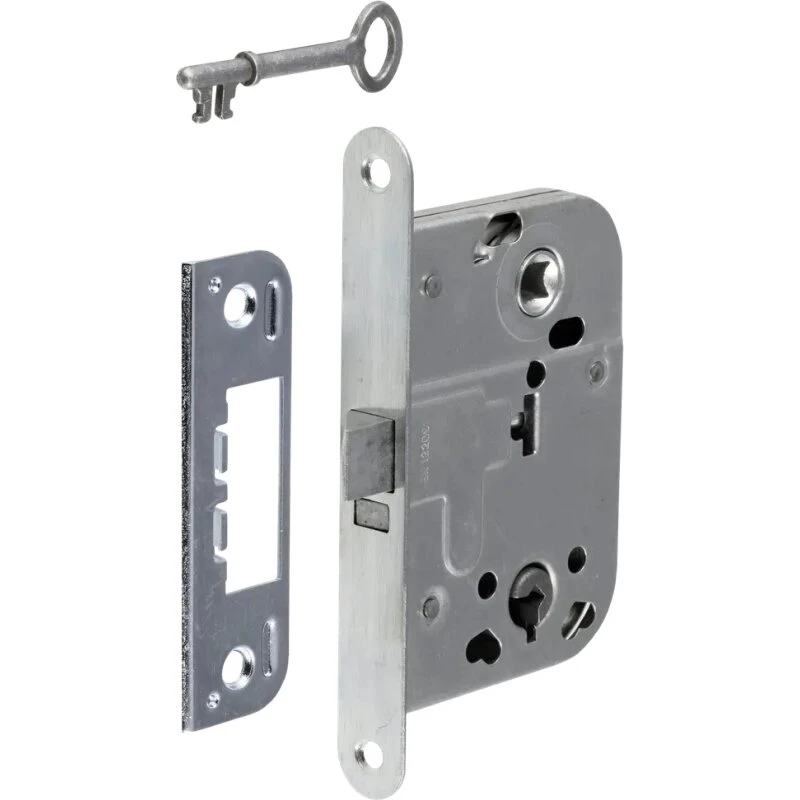 Jasa Låsekasse 150x20 mm til mellemdør - krom (CC72)