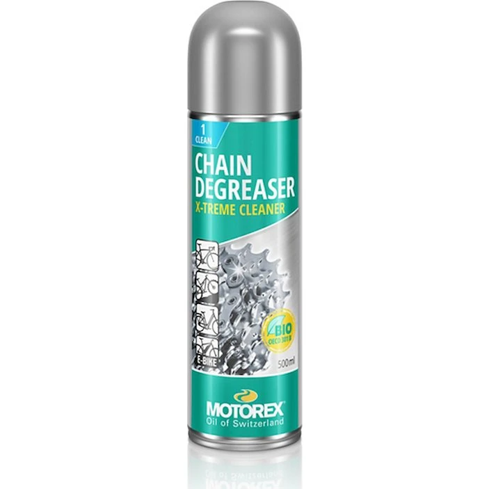 Motorex Kæderens Spray 500 ml – Degreaser til cykelkæder