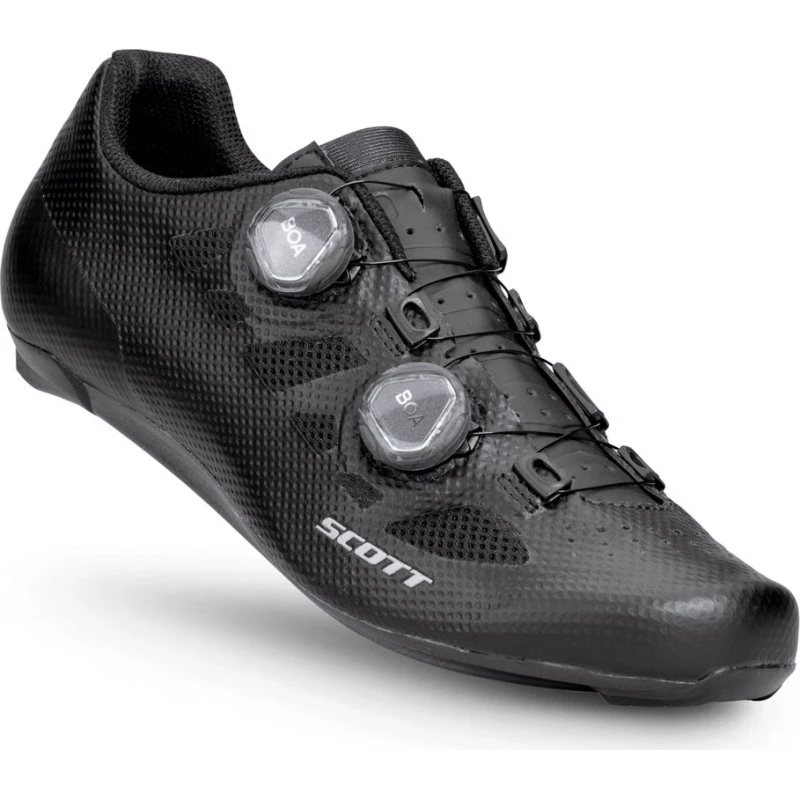 SCOTT Vertec BOA landevejssko – Black/Silver