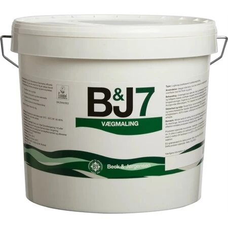 B&J 7 Vægmaling 4,5 L (EU-blomst)