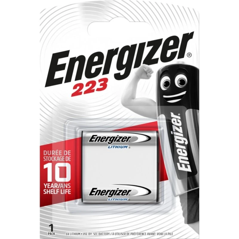 Energizer Lithium Photo 223 (6V) - 1500 mAh