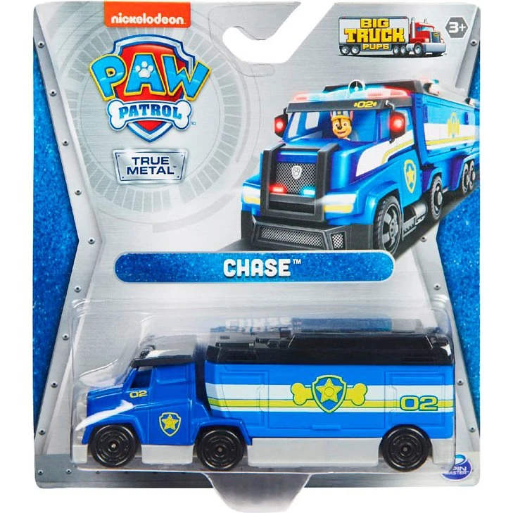 Paw Patrol Big Truck Chase metalbil – True Metal politibil