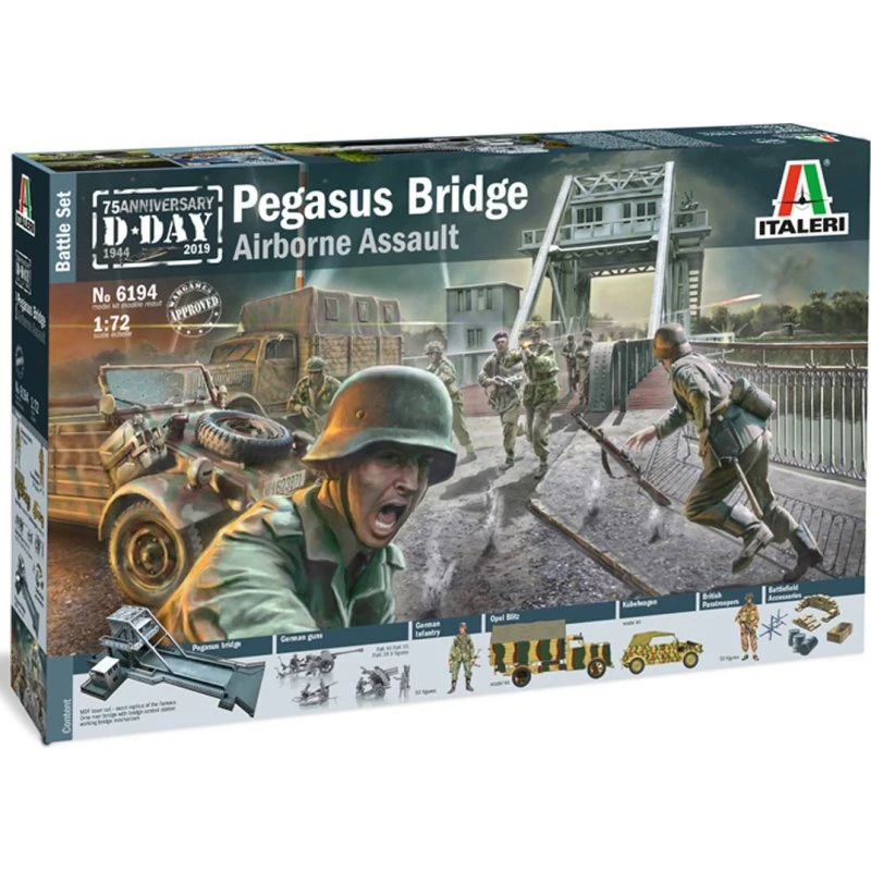 Italeri Pegasus Bridge 1:72 – D-Day modelbro sæt