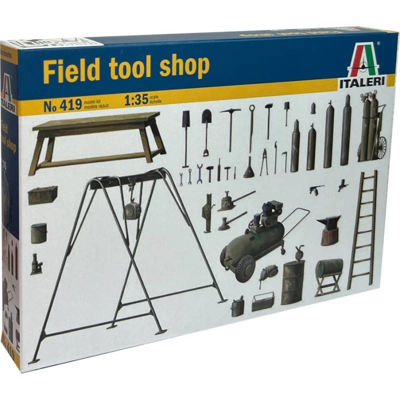 Italeri Field Tool Shop 1:35 – WWII Feltværksted