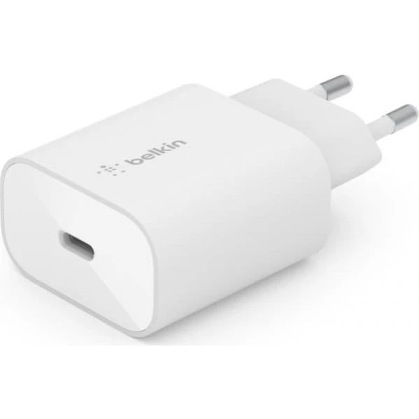 Belkin BoostCharge USB‑C PD 3.0 PPS 25W vægoplader