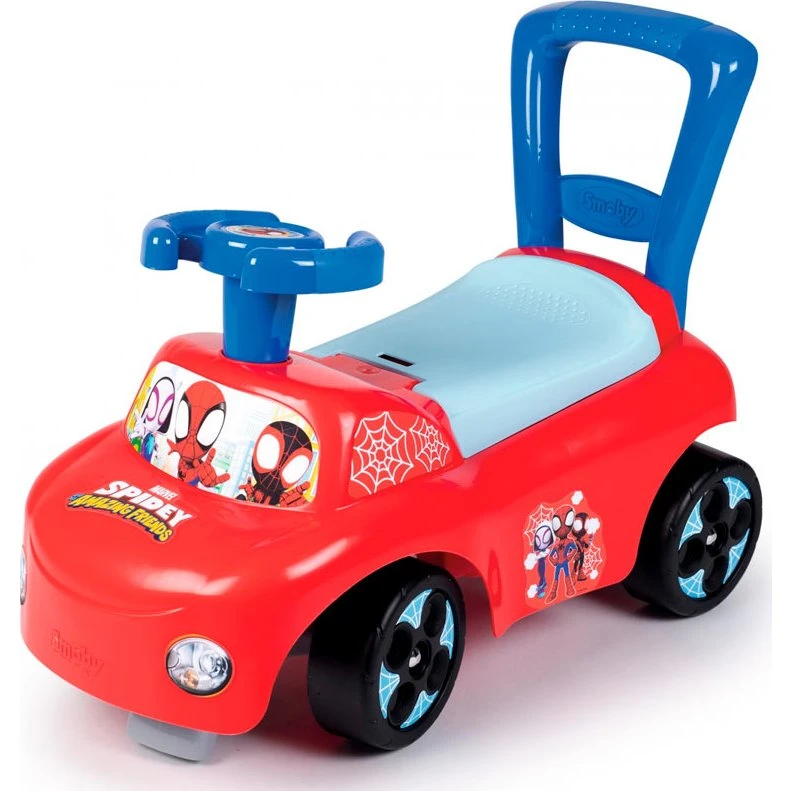 Smoby Spidey gåvogn – Marvel ride-on til børn