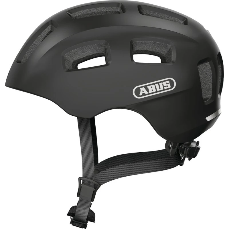 ABUS Youn-I 2.0 cykelhjelm Velvet Black (48-54 cm)