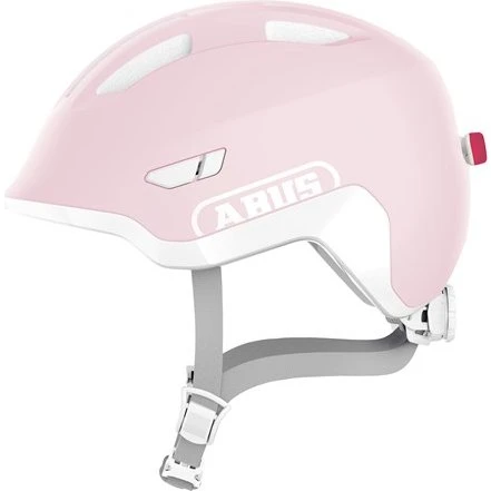 ABUS Smiley 3.0 ACE LED børnehjelm – Pure Rose
