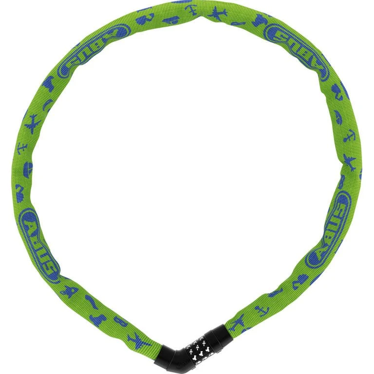 ABUS 4804C Steel-O-Chain 75 cm – Lime symbols