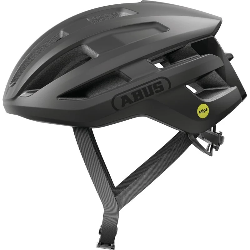 ABUS PowerDome MIPS Cykelhjelm – Mat sort